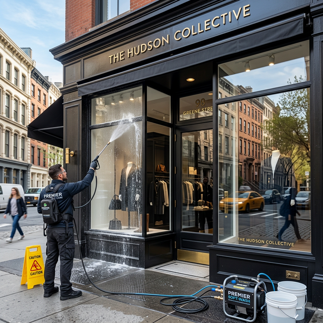 Storefront cleaning NYC